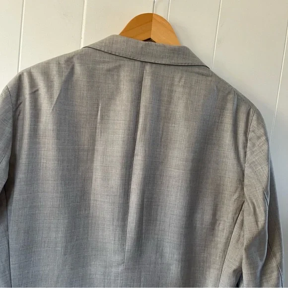 Suitsupply Light Grey Blazer Jacket Havana S140s Wool Carlo Barbera Italy Slim - Picture 6 of 15